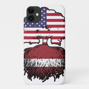 Lettland Lettisch Amerikanisch USA Vereinigte Staa Case-Mate iPhone Hülle