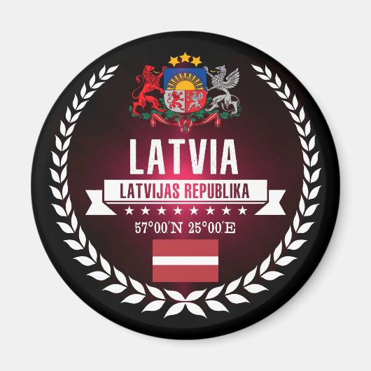 Lettland Magnet (Vorne)