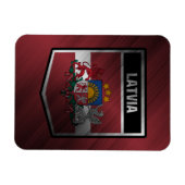 Lettland Magnet (Horizontal)