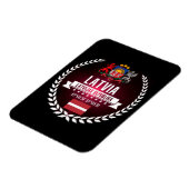 Lettland Magnet (Linke Seite)