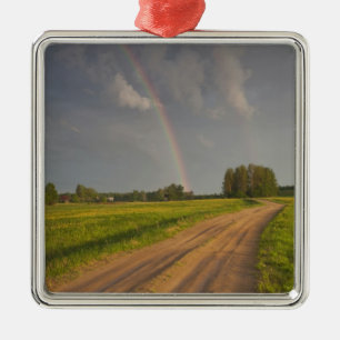 Lettland, Nordostlettland, Region Vidzeme, 4 Ornament Aus Metall