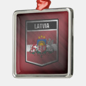 Lettland Ornament Aus Metall (Links)