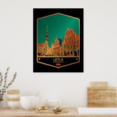 Lettland Poster (Küche)