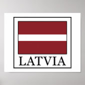 Lettland Poster (Vorne)