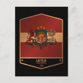 Lettland Postkarte (Vorderseite)