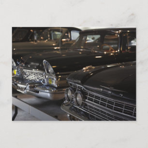 Lettland, Riga, Riga Motor Museum, Autos Postkarte