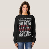 Lettland Roots Pride Lettische Flagge Letten Sweatshirt (Vorne ganz)