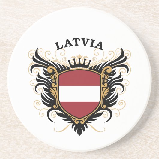Lettland Sandstein Untersetzer (Vorne)