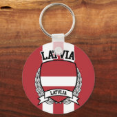 Lettland Schlüsselanhänger (Vorderseite)