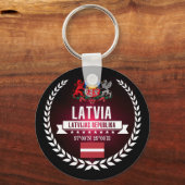 Lettland Schlüsselanhänger (Vorderseite)