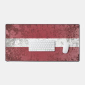 Lettland Schreibtischunterlage (Tastatur & Maus)