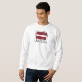 Lettland Sweatshirt (Vorne ganz)