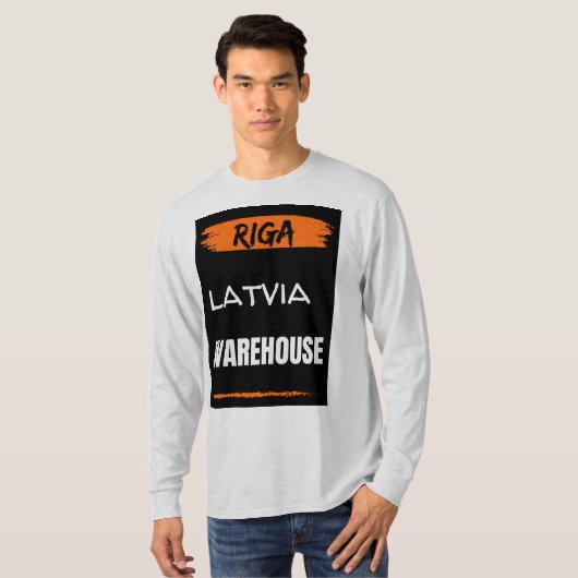 Lettland T-Shirt (Vorne ganz)