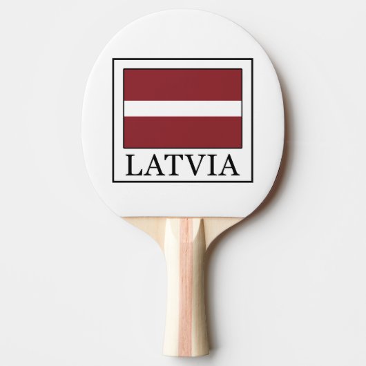 Lettland Tischtennis Schläger (Vorderseite)