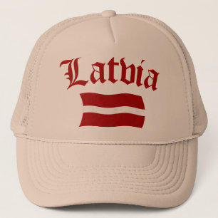 Lettland Truckerkappe