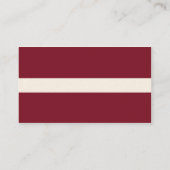 Lettland - Unternehmen Visitenkarte (Rückseite)