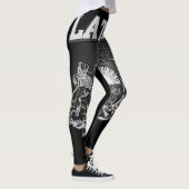 Lettland-Wappen Leggings (Rechts)