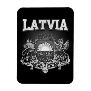 Lettland-Wappen Magnet