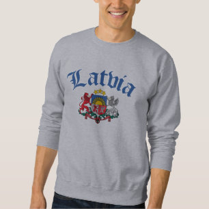 Lettland-Wappen Sweatshirt