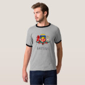 Lettland-Wappen T-Shirt (Vorne ganz)