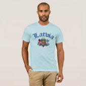 Lettland-Wappen T-Shirt (Vorne ganz)