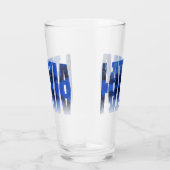 Lettland Winterabendtext mit Reflektion Glas (Rechts)