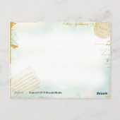 Lettres de Paris Postcard #1 Postkarte (Rückseite)