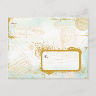 Lettres de Paris Postcard #1 Postkarte