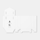 "Lettrus"-Baggerbox Geschenkschachtel (Ungefaltet)