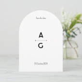 "Lettrus" Einladung (Stehend Vorderseite)