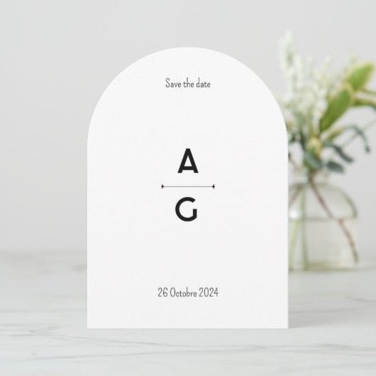 "Lettrus" Einladung (Stehend Vorderseite)