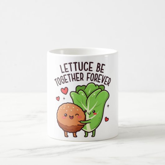 Lettuce Be Together Forever Tasse (Mittel)