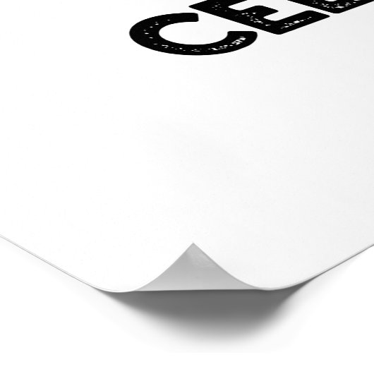 Lettuce Celerybrate Funny Veggie Pub Poster (Ecke)