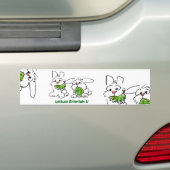 Lettuce Entertain U Cartoon Rabbits Autoaufkleber (Auf Auto)