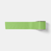 Lettuce Green Solid Color Satinband (Vorderseite)