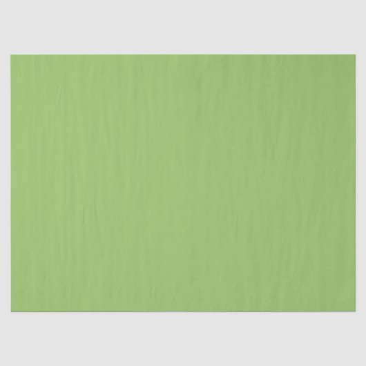 Lettuce Green Solid Color Seidenpapier (Vorderseite)