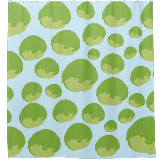 Lettuce Pattern Duschvorhang (Vorderseite)
