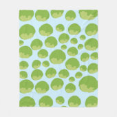 Lettuce Pattern Fleecedecke (Vorderseite)