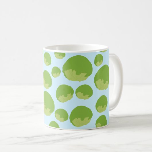 Lettuce Pattern Kaffeetasse (VorderseiteRechts)