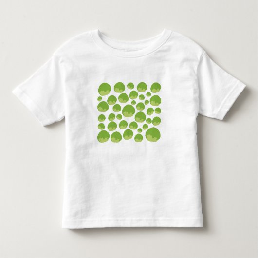 Lettuce Pattern Kleinkind T-shirt (Vorderseite)