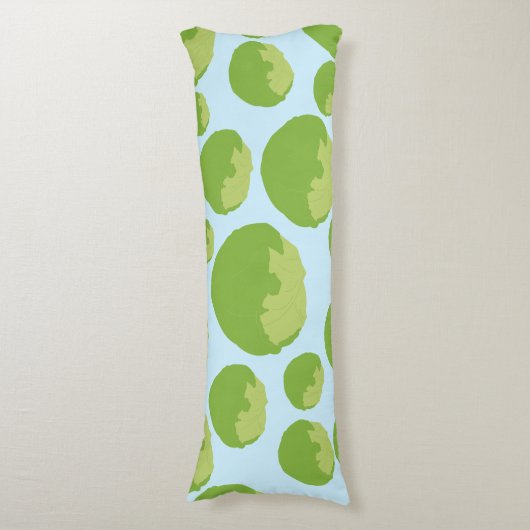 Lettuce Pattern Seitenschläferkissen (Vorderseite Vertikal)
