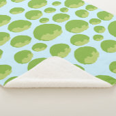 Lettuce Pattern Sherpadecke (3/4)