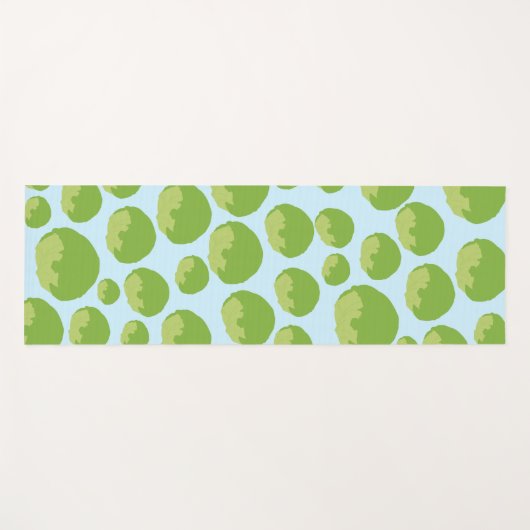 Lettuce Pattern Yogamatte (Vorderseite (Horizontal))