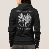 Lettuce Pray and Turnip Pflanze Gewitter Garten Hoodie (Rückseite)