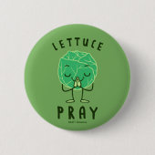 Lettuce Pray Button (Vorderseite)