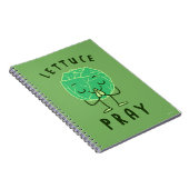 Lettuce Pray Notizblock (Rechte Seite)