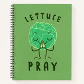 Lettuce Pray Notizblock (Vorderseite)