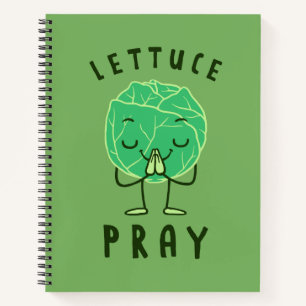 Lettuce Pray Notizblock