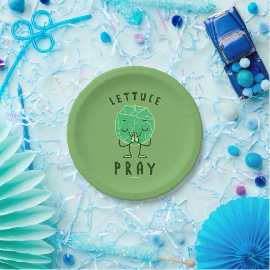 Lettuce Pray Pappteller (Party)