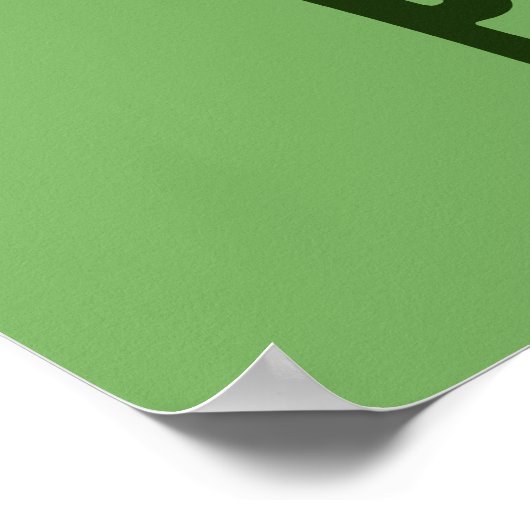 Lettuce Pray Poster (Ecke)